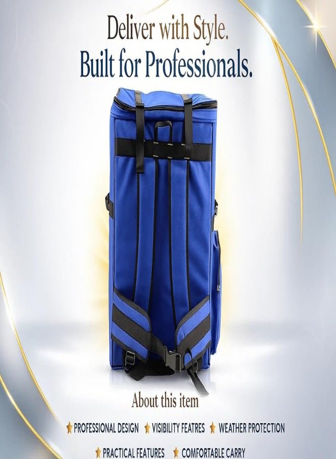 SSBC 3 Compartments E-Commerce, Courier, Logistics, Grofers, Ekart Insulated Backpack 210 Ltr For Multipurpose - Image 2