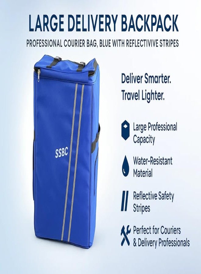 SSBC 3 Compartments E-Commerce, Courier, Logistics, Grofers, Ekart Insulated Backpack 210 Ltr For Multipurpose - Image 4