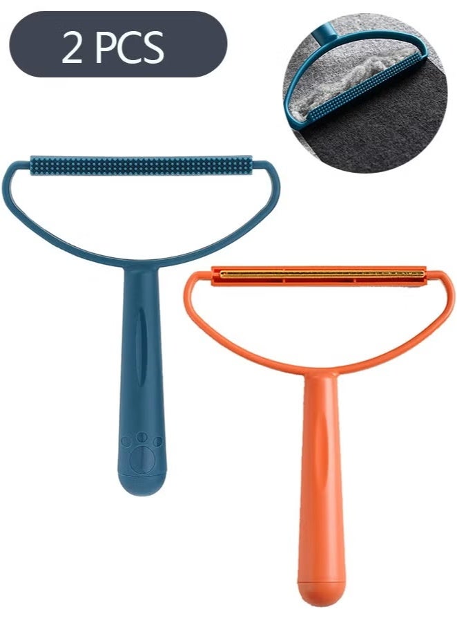 2-Pack Reusable Lint Remover Set - Portable Fabric Shaver for Clothes, Furniture & Pet Hair Removal (Battery-Free)  - Image 1