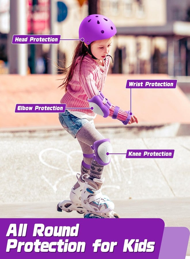 DARME Kids Bike Helmet Set, Adjustable Helmet for Ages 3-15 Year Boys Girls, Pad Set with Knee and Elbow Pads for Bike, Roller, Skating, Scooter, Longboard and More Sports - Image 5