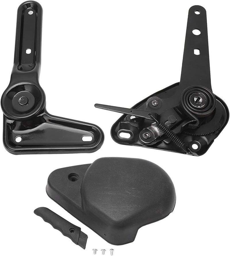 Left Side Seat Recliner Lever Handle 0 180 Degrees Adjustable Steel Angle Adjuster - Image 2