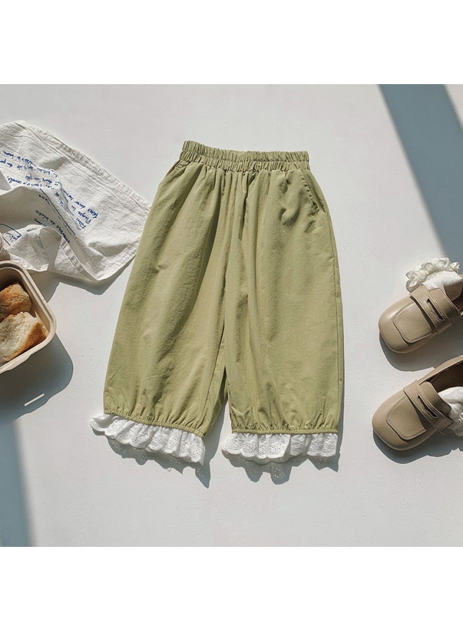 Children's Lantern Pants For Girls, Spring And Autumn Harem Pants, Stylish Long Pants For Babies, New Soft Casual Pants
