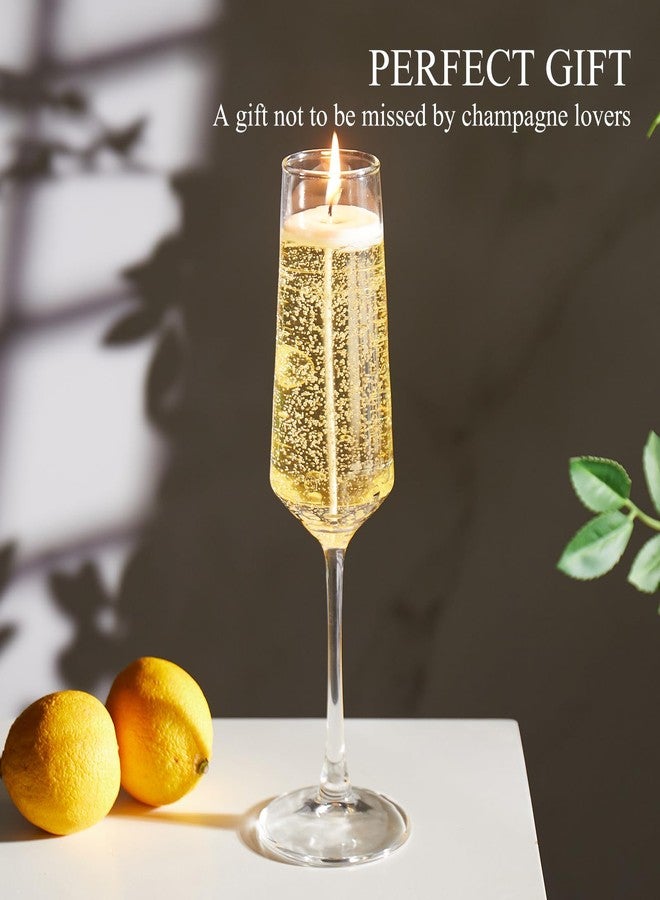 NATCENSE Champagne Candle - Realistic Hand-Poured Cocktail Candle, Birthday Gift for Women & Men, Party Wedding Home Bar Decor (Champagne) - Image 5