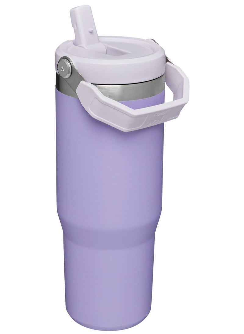Stanley Quencher H2.0 FlowState Stainless Steel Vacuum Insulated Tumbler with Lid and Straw for Water, Iced Tea or Coffee, Smoothie and More, Tigerlily,30oz