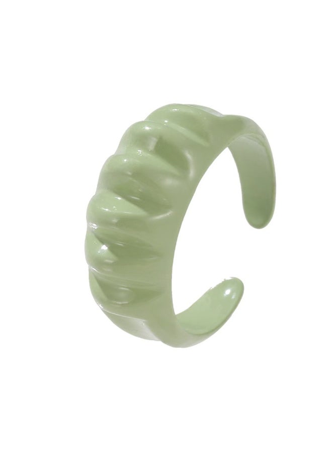 Goolsky Heart Ring Set for Women – Cute Romantic Adjustable Love Rings, Dainty Stackable Jewelry Gift for Daily Wear Anniversary Valentine’s Day - Image 2