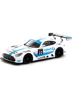 Toyfest Tarmac Works 1:64 x Logitech Mercedes Amg Gt3 Logitech G Race With Plastic Truck Packaging  - Image 1