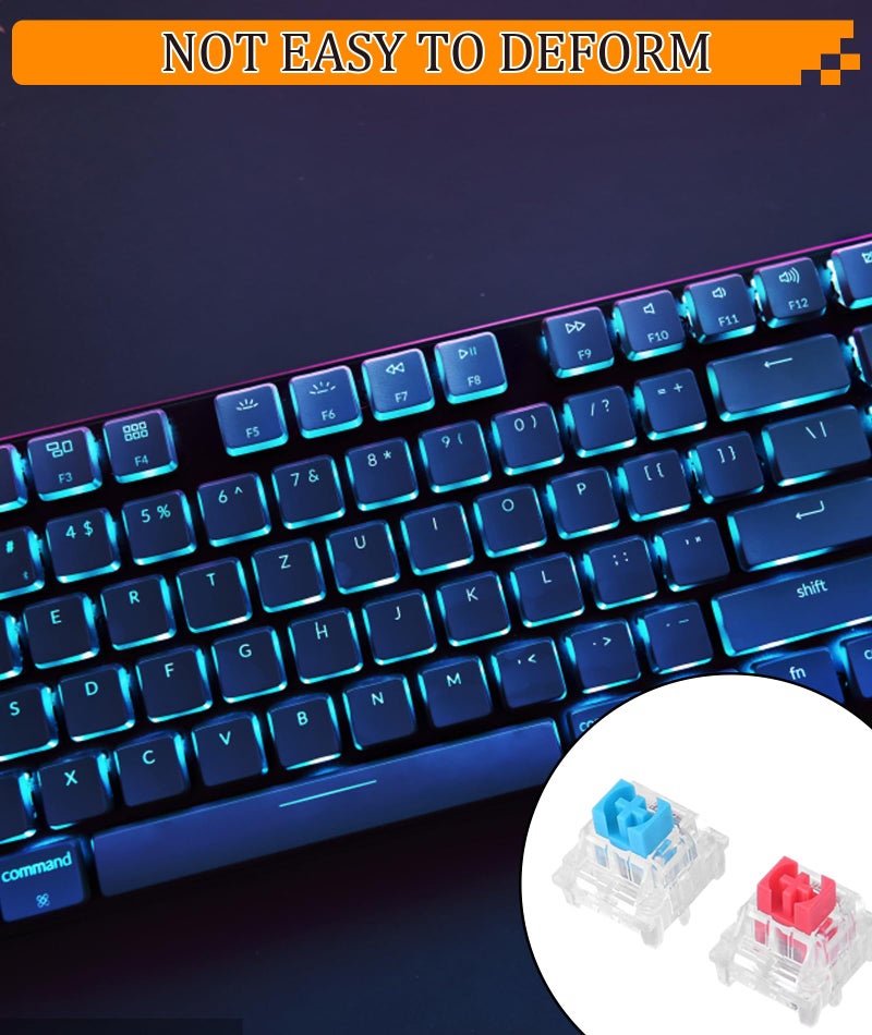 SonaBhu 40-Piece Blue Switch Mechanical Keyboard, Keyboard Switches, Mechanical Keyboard Switches for Enhanced Typing and Gaming Experience, Compatible with Most - Image 5