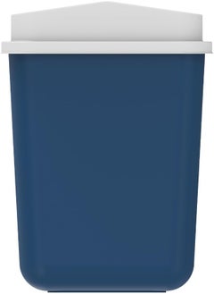 Cosmoplast Cosmoplast Plastic Swivel Trash Bin 15 Liters With Detachable Swinging Lid  - Image 3