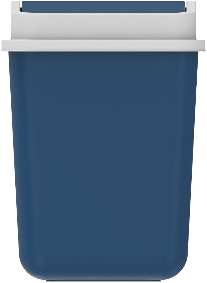 Cosmoplast Cosmoplast Plastic Swivel Trash Bin 15 Liters With Detachable Swinging Lid  - Image 2