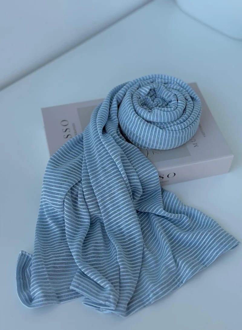 AL BENT AL SHARQIEH glittered cotton shawl hijab