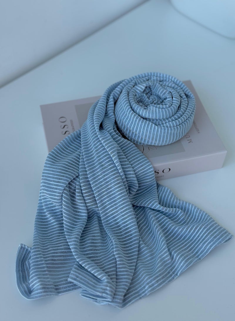 glittered cotton shawl hijab