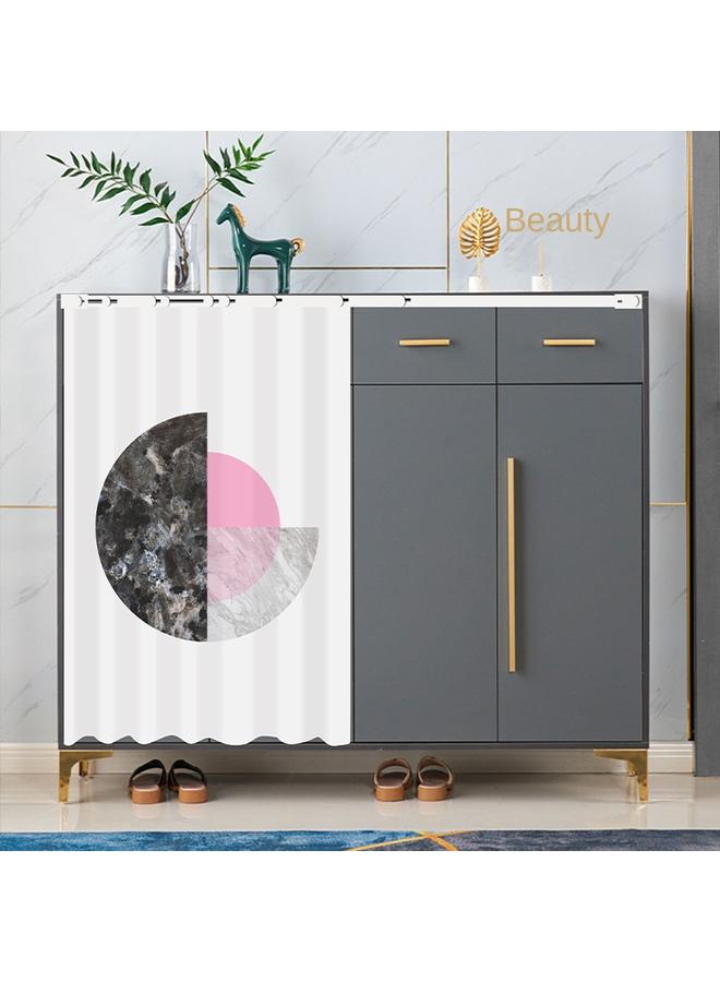 الأزرق جي دبليو ستارة مانعة للقضبان المنزلقة ذاتية اللصق ، خزانة ، خزانة ، خزانة ، ستارة ، خزانة ، ستارة ، خزانة ، ستارة ، ستارة ، رف كتاب ، رفوف ، تغطي الستائر القبيحة - Image 1