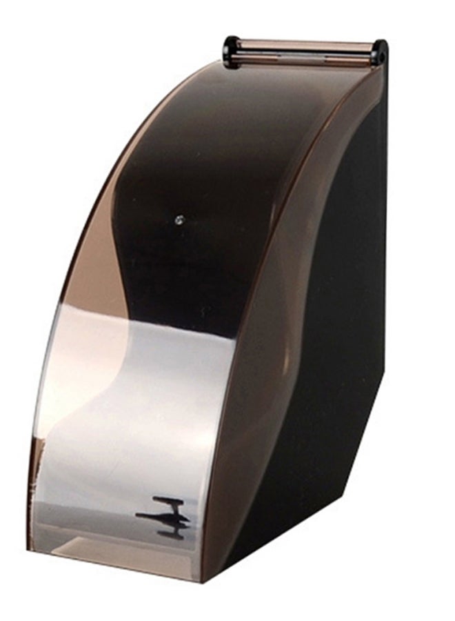 NIBEMINENT Filter Paper Holder With Dust-Proof Cover Black/Brown - Image 1