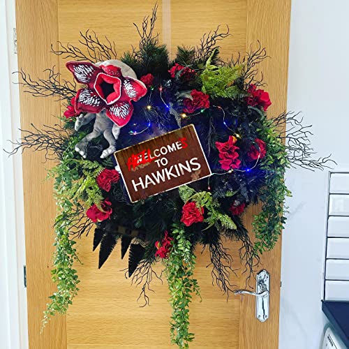 Flinelife Welcome to hawkins,Hell comes to hawkins sign,12x8, Stranger wall sign decor, Perfect for Stranger Fans gifts - Image 4