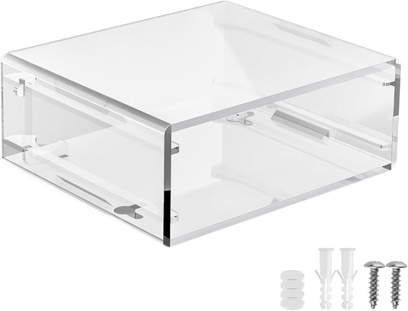 Wall Mount Acrylic Case Enclosure With Ventilated Design For Optimal Cooling Clear Cover - Image 4