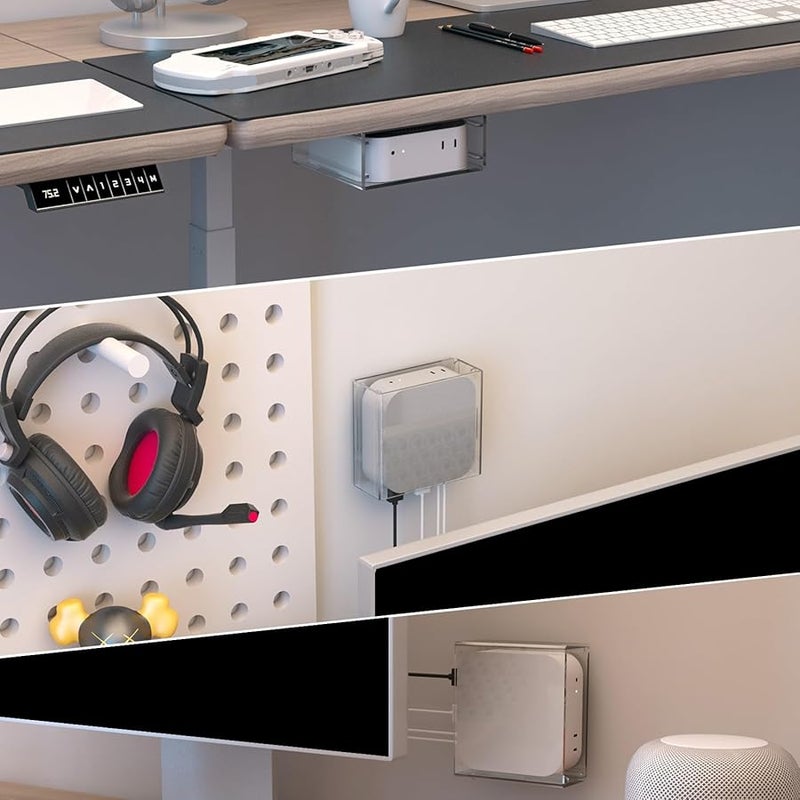 Wall Mount Acrylic Case Enclosure With Ventilated Design For Optimal Cooling Clear Cover - Image 3