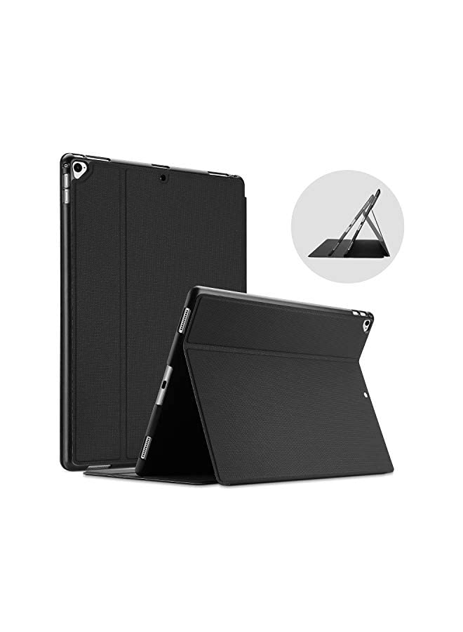 Procases ProCase iPad Pro 12.9 2017/2015 Case (Old Model, 2nd & 1st Gen), Slim Stand Protective Folio Case Smart Cover for iPad Pro 12.9 Inch 2nd Gen 2017 / iPad Pro 12.9 Inch 1st Gen 2015 -Black - Image 2