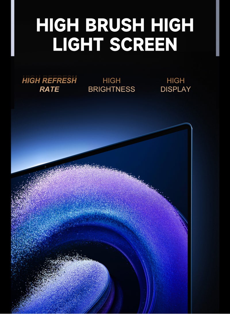 X - Prime 10.1-Inch HD+ Display 3000x1440P Android 12 Smart Tablet with Keyboard and Mouse Octa-Core Processor 12GB RAM+512GB ROM Dual SIM 5G Tab Gold - Image 2