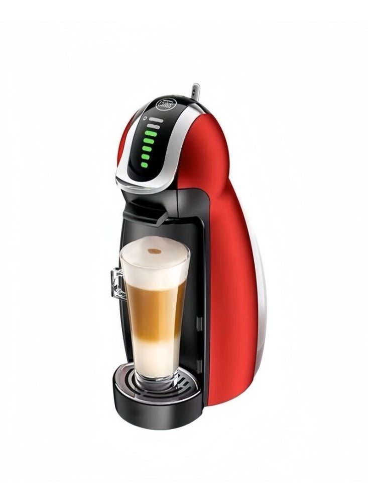 دولسي قوستو آلة قهوة كبسولة أوتوماتيكية بالكامل DOLCE GUSTO، موديل 9771R، 1600 واط، Genio Penguin-Red - Image 2