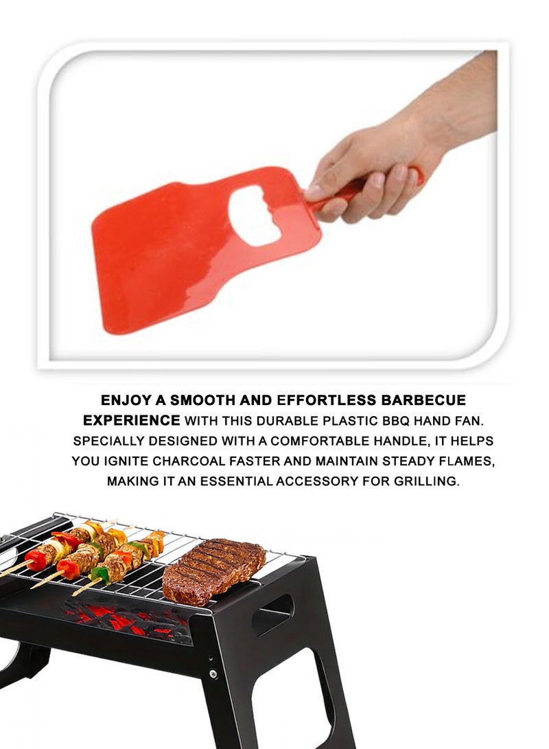 Toshionics Foldable Charcoal Grill – Portable Stainless Steel BBQ Stand | Easy to Carry, Food-Safe, Rust-Resistant, Easy to Clean | Perfect for Camping, Picnic, Garden, Beach & Outdoor Barbecue Cooking - Image 4