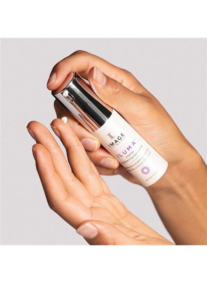 IMAGE SKINCARE , ILUMA Intense Brightening Eye Crème, Helps Reduce Signs of Visible Skin Aging, Dark Circles, Spots and Discoloration Under Eyes, 0.5 fl oz