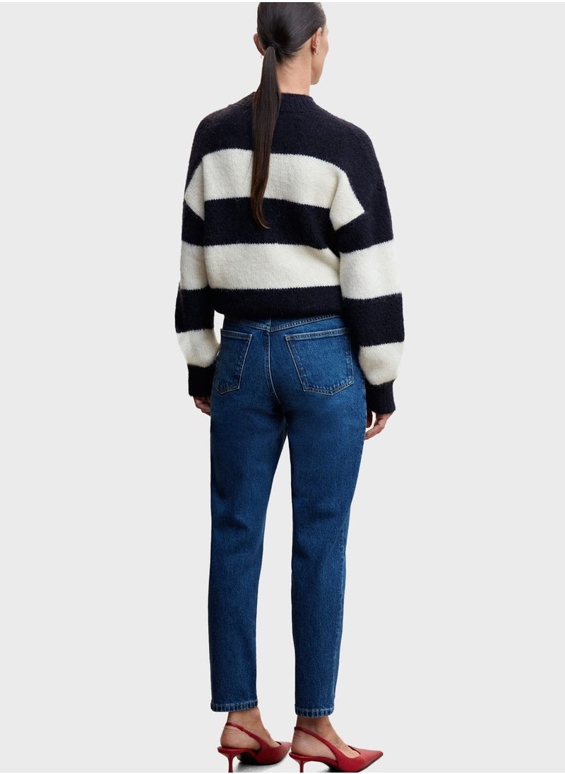 MANGO - High Waist Jeans - Image 1
