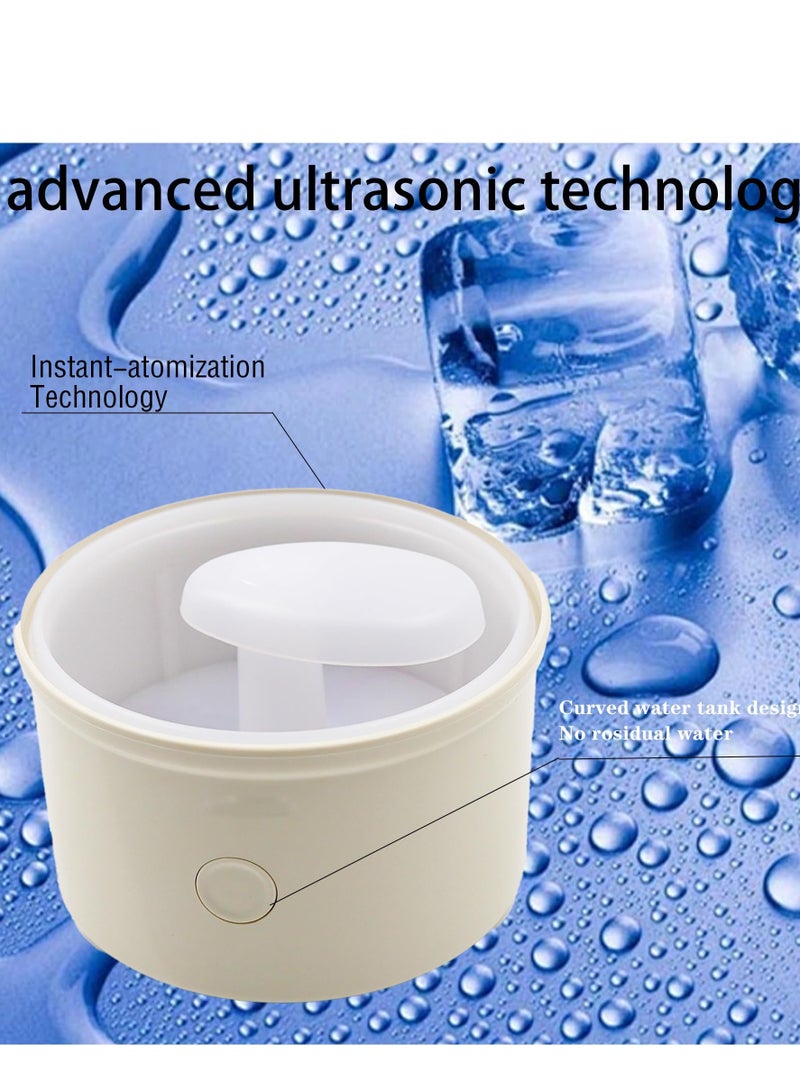 SOLARAE Portable Mini Humidifier, Bird Cage Design Aromatherapy Diffuser, Three Musical Modes, Warm Light, Suitable for Home Office Yoga Spa - Image 2