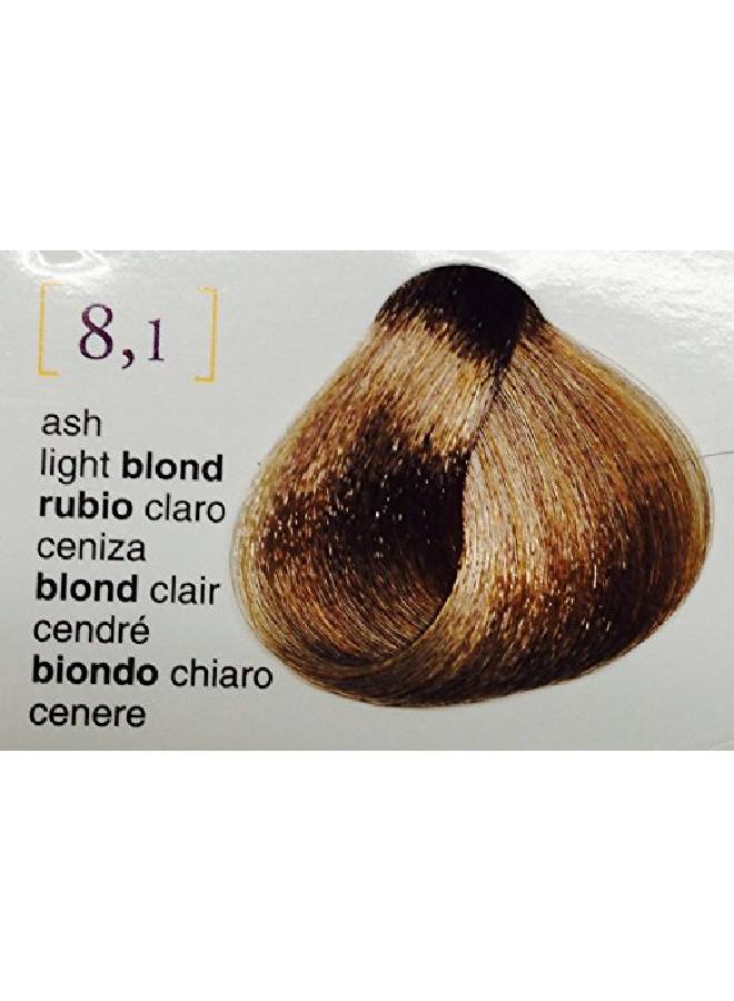 Salerm Siv Coloring Cream 2.3 Oz (8.1 Ash Light Blond) - Image 1