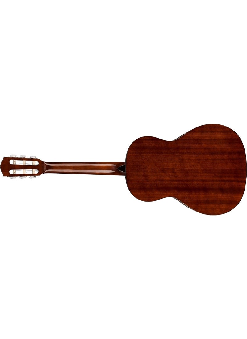 FENDER - Fender Acoustic Classical Guitar with 2Year Warranty Small Beginner Guitar 34 Size with Nylon Strings Easier on Fingers Includes Bag - Image 1
