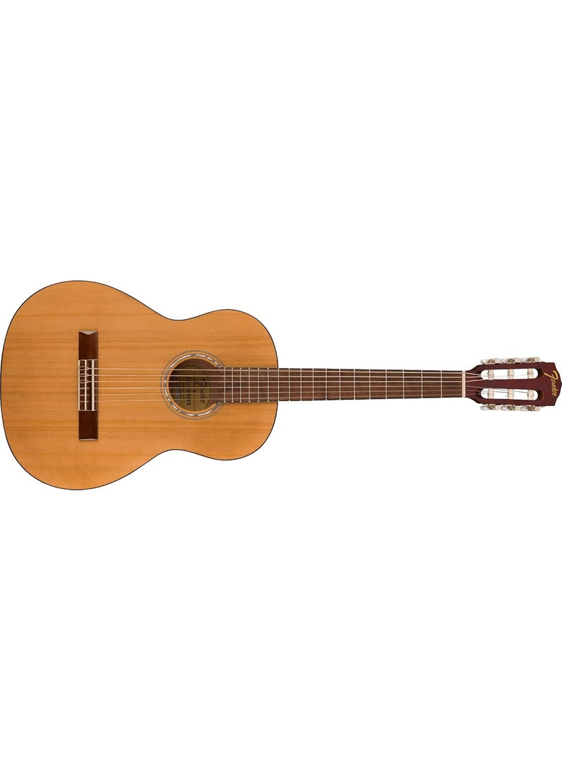 FENDER - Fender Acoustic Classical Guitar with 2Year Warranty Small Beginner Guitar 34 Size with Nylon Strings Easier on Fingers Includes Bag - Image 1
