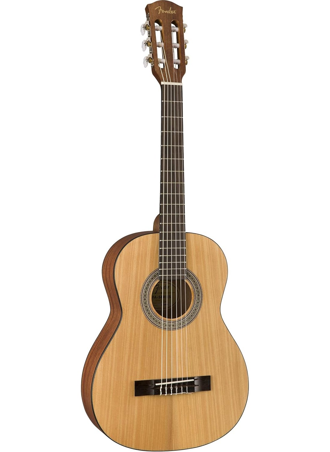 FENDER - Fender Acoustic Classical Guitar with 2Year Warranty Small Beginner Guitar 34 Size with Nylon Strings Easier on Fingers Includes Bag - Image 1