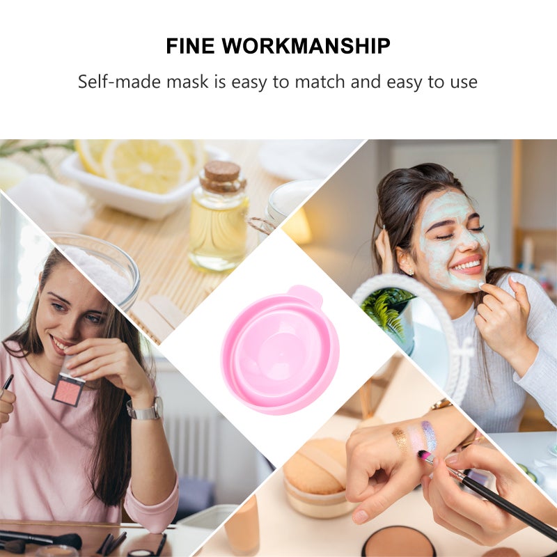 2pcs Folding Silicone Bowl Facial Practical Mixing Bowl DIY Bowl - Image 5
