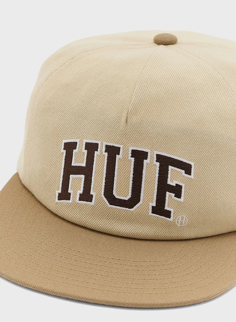 HUF Logo Arch Snapback