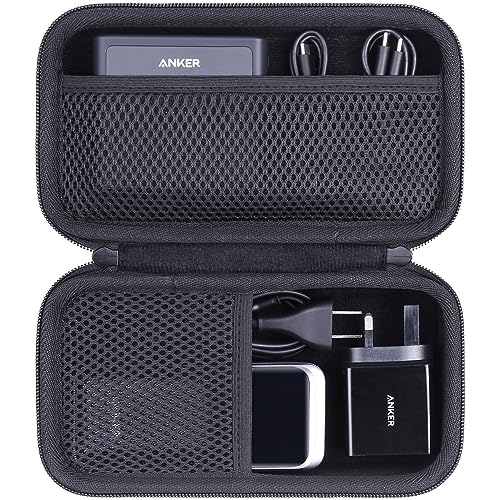 khanka Hard Travel Case Replacement for Anker 100W Charging Base + Anker Prime 27,650mAh 250W / 20,000mAh 200W PowerBank(Case Only). - Image 1