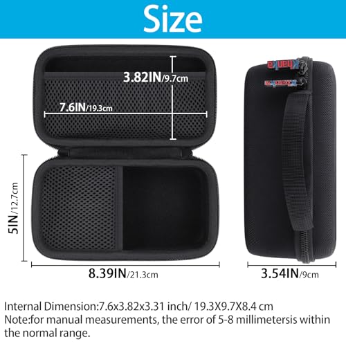 khanka Hard Travel Case Replacement for Anker 100W Charging Base + Anker Prime 27,650mAh 250W / 20,000mAh 200W PowerBank(Case Only). - Image 4