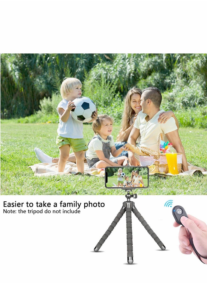 KASTWAVE - Bluetooth Camera Remote 2 Pack Wireless Camera Remote Control Wireless Remote for iPhone/Android Phones/for iPad iPod Tablet Play/Pause for Camera and Video Recording Take it with You Anywhere - Image 1