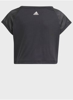 Adidas Logo Cropped T-Shirt  - Image 2