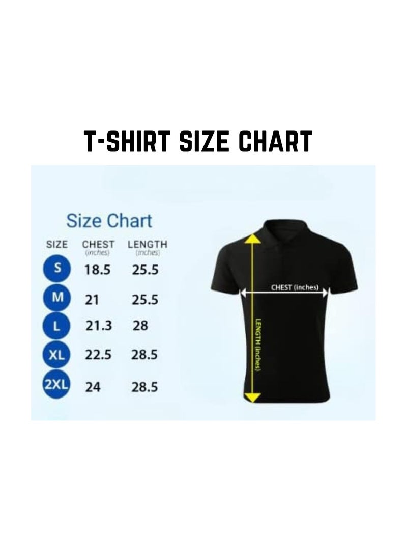 Delhi Capitals Cricket Men's Dry-Fit Polo Neck T-Shirt|DC Tshirt With Cap|Soft&Breathable Sportswear For Cricket Lovers|Wear It For Games