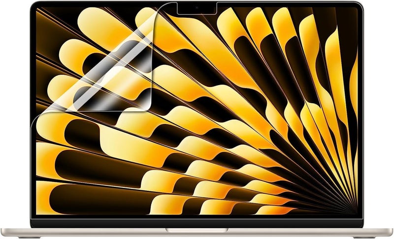 Ojos Screen Protector Compatible with MacBook Air 15.3 inches M4 A3241 A3114 M3 A2941 M2 Chip Released in 2025 2024 2023 - Eye Protection Anti Scratch Screen Guard Film (Crystal Clear) - Image 1