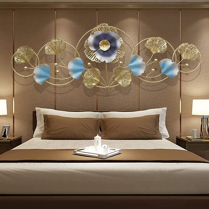 RHD RHD Metal wall art hangingEasy handling OPPOO CIRCLE perfect for office caf living room gift size 52 3 18 inches  - Image 1