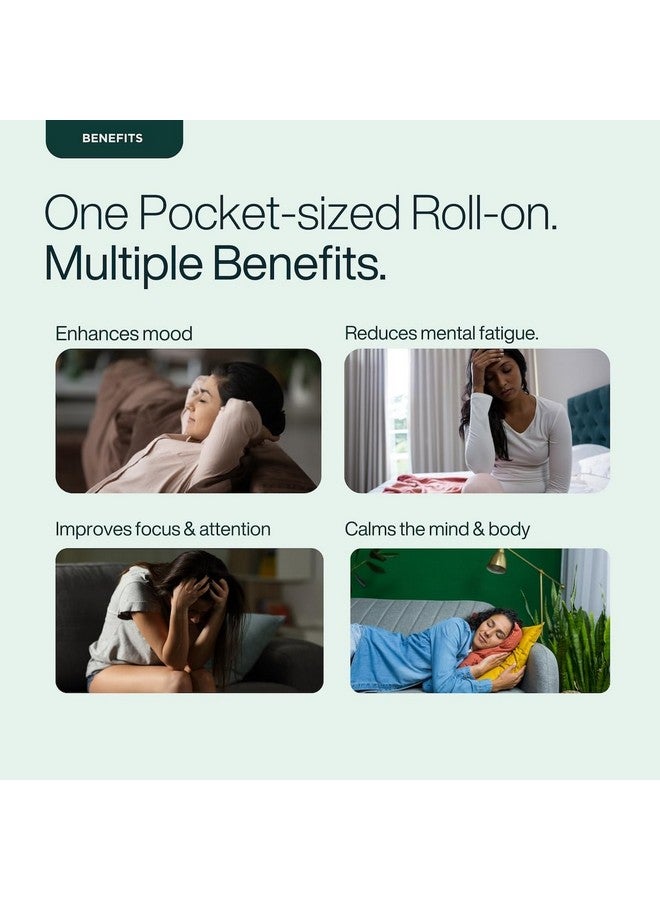 PURETIVE DeStress Roll-On | Targeted Relief for Daily Stress & Anxiety | 100% Pure Therapeutic Essential Oils | Natural Stress Relief Roll-On for Mind & Body | Calming, Relaxing, Travel-Friendly Solution | 10ml (Pack of 1) - Image 3