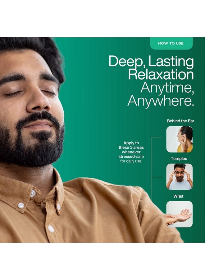 PURETIVE DeStress Roll-On | Targeted Relief for Daily Stress & Anxiety | 100% Pure Therapeutic Essential Oils | Natural Stress Relief Roll-On for Mind & Body | Calming, Relaxing, Travel-Friendly Solution | 10ml (Pack of 1) - Image 2
