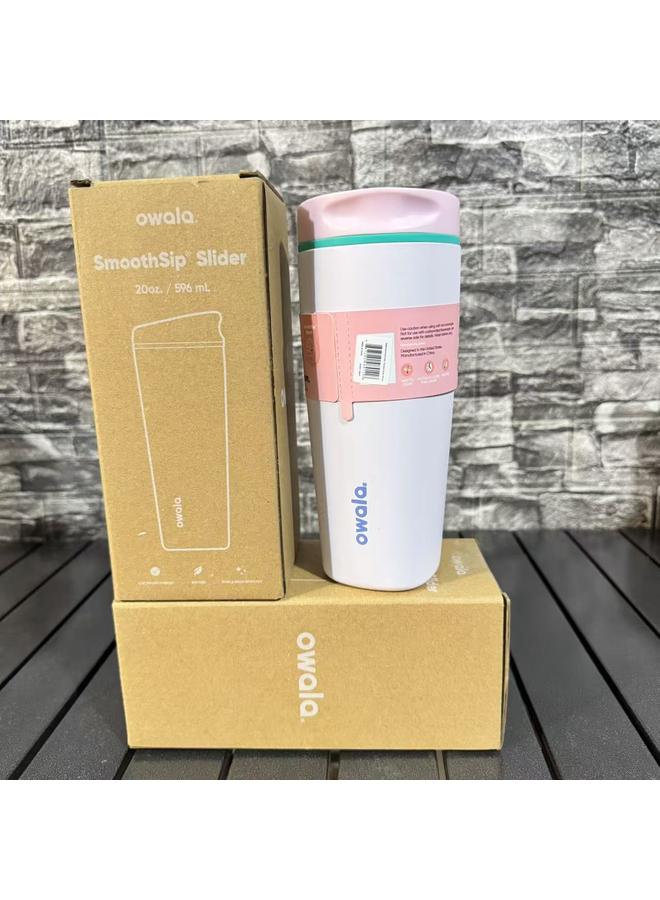 20 أوقية كوب سفر السفر العازل للسيراميك، فنجان قهوة مثلج قابل لإعادة الاستخدام، كوب سفر للقهوة الساخنة، خال من BPA - Image 5