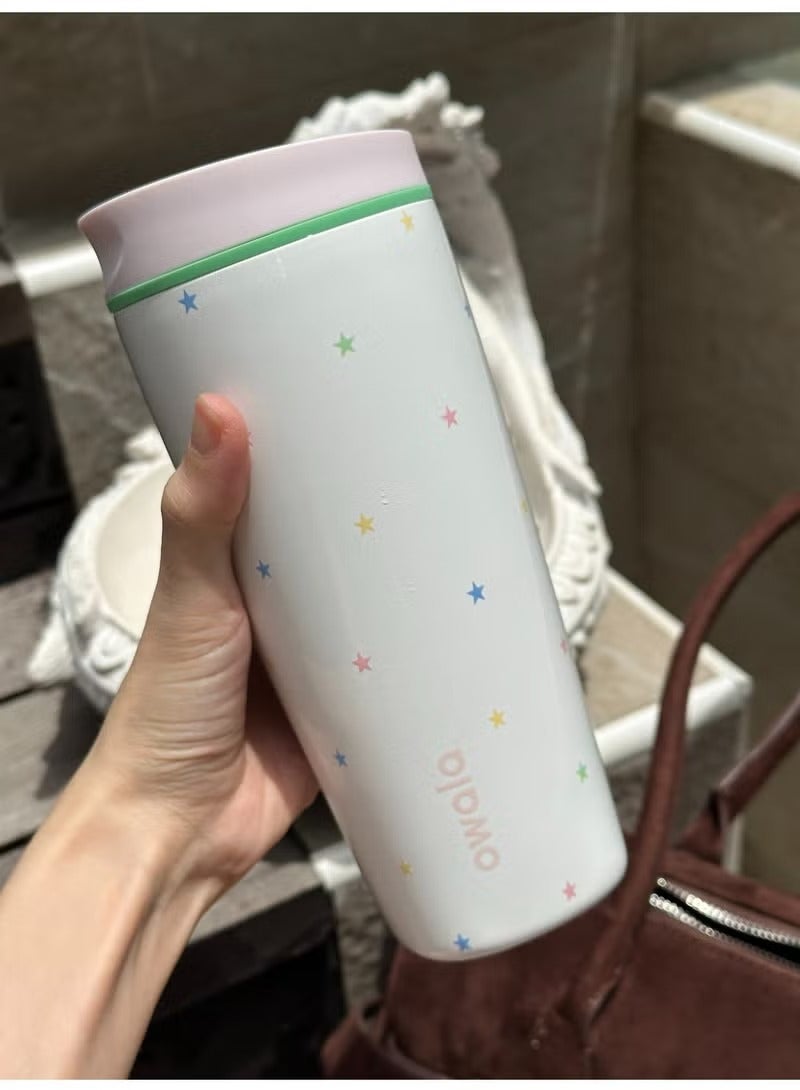 （20oz）SmoothSip Slider Insulated Ceramic Coffee Tumbler, Reusable Iced Coffee Cup, Hot Coffee Travel Mug, BPA Free - view 4