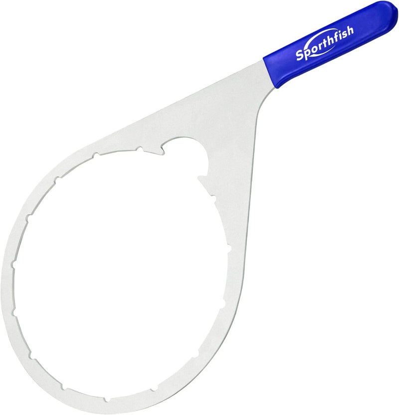 Sporthfish 8" Fuel Filter Collar/Vent Cap Wrench for Cummins and Navistar Engines - Image 1