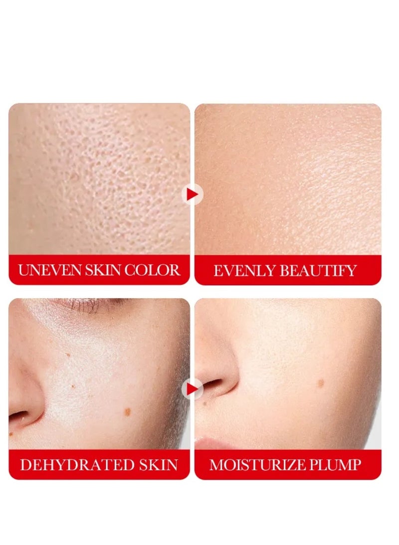 SADOER 10 Pcs Whitening Tender Capsule Vitamin A Mask Set Hydration Moisturizing Firming Repair Whitens Freckle Smooth Skin Facial Mask Brighten Skin Care Sheet Face Mask for Women and Men Water Fit Face Skin - Image 4