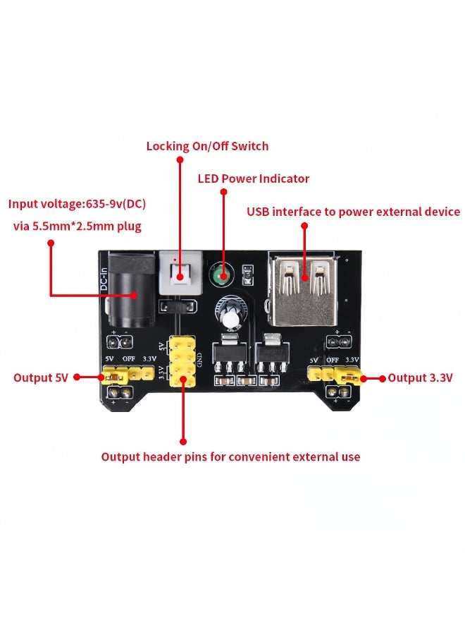 UNO R3 Advanced Starter Kit with RFID Upgrades—Improved R3 Board, Expansion Board, LCD1602, Stepper Motor, Servo Motor, and Starter Project Components. - Image 5