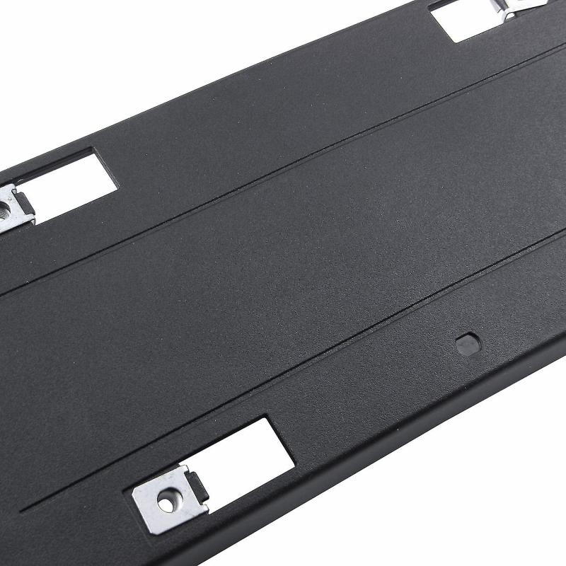 Bumper License Bracket 1 Pc Black Durable Plastic - OE Number A2058804900 Front Placement Vehicle Part for Benz C Class W205 - Image 5