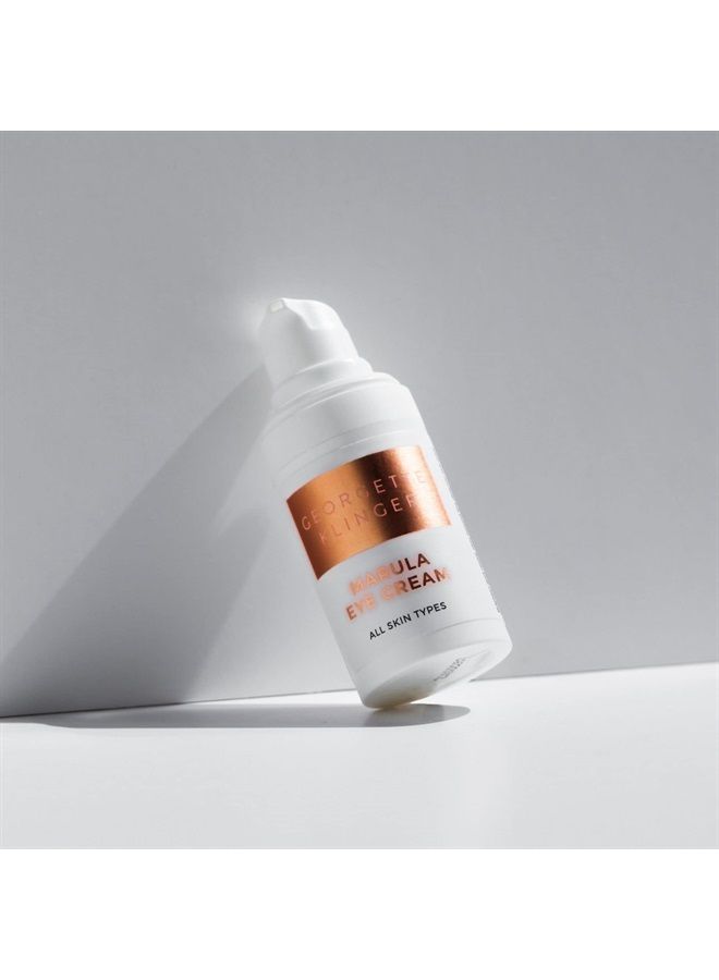 GEORGETTE KLINGER Marula Eye Cream - Anti-Aging, Caffeine-Infused Gentle Formula - Reduces Redness, Puffiness, and Dark Circles, while Hydrating and Brightening Skin - 1/2 oz - Image 2