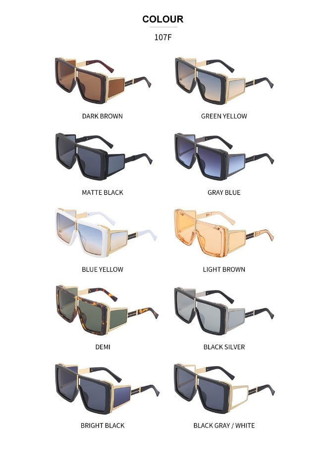 xozgdovg - Women's Oversized Sunglasses - Image 1